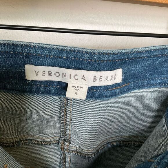 Veronica Beard Zippered Pocket Denim - Picture 3 of 7